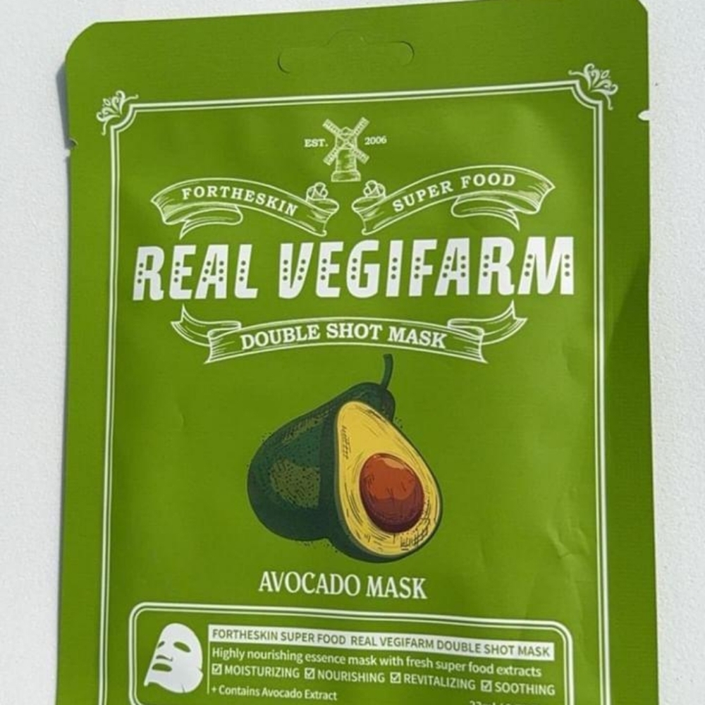 Real  vegifarm  avocado  face  mask